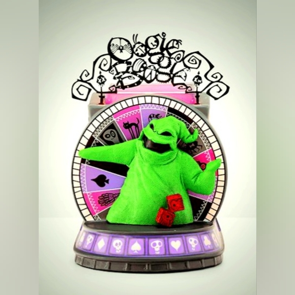 OOGIE BOOGIE'S CASINO NIGHT- NIGHTMARE BEFORE CHRISTMAS SCENTSY WARMER RARE - Picture 4 of 8